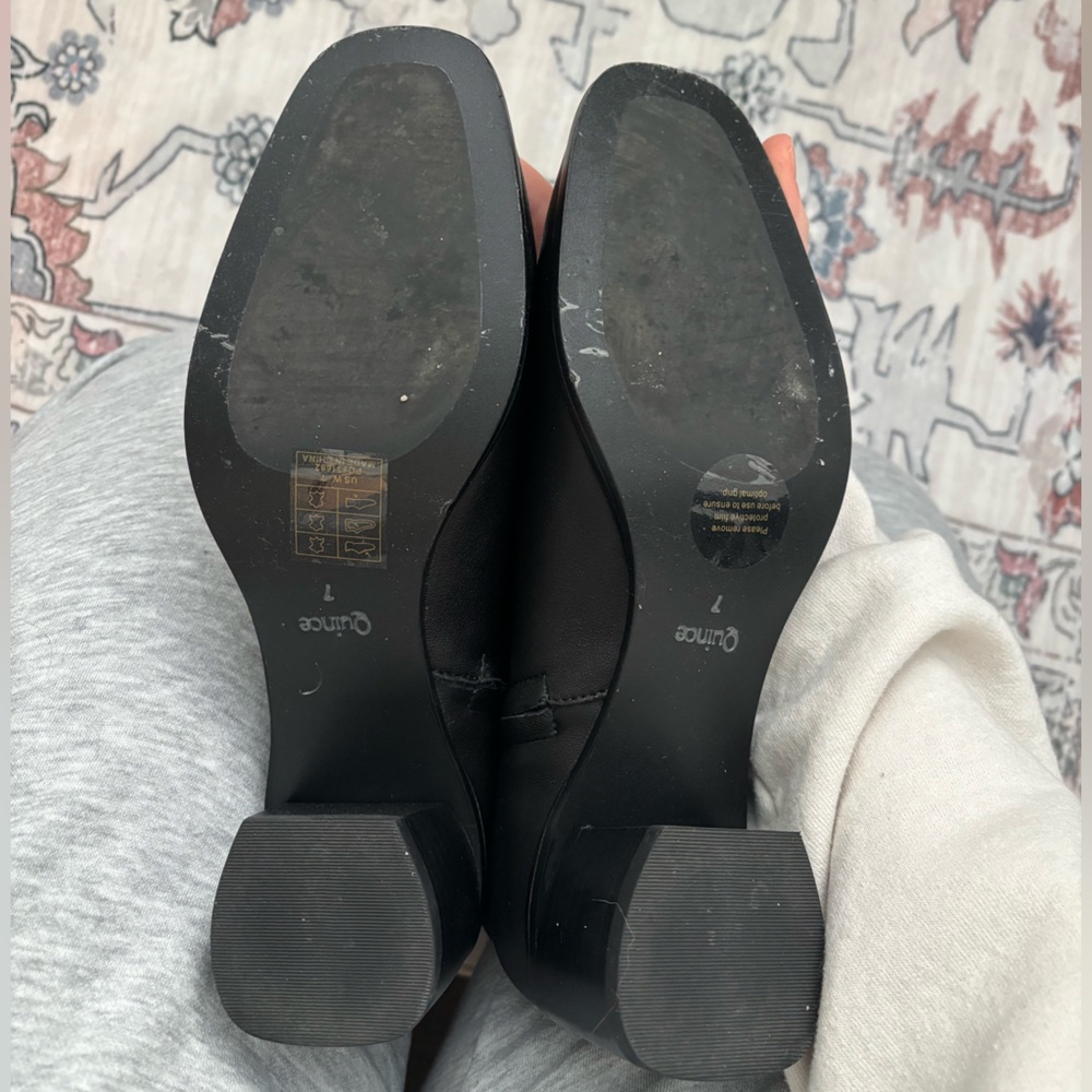 Quince Italian leather stretch sock bootie - Picture 4 of 5